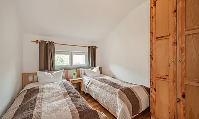 Schlafzimmer mit Einzelbetten