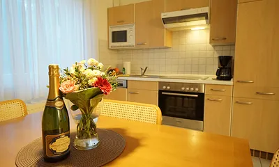 vollausgestattete Küchenzeile