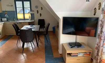 Die offene Wohnküche mit viel Licht und Platz