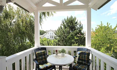 Balkon in Süd-West-Ausrichtung