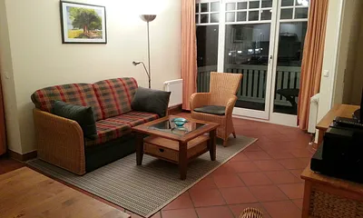 Blick auf den 1. Balkon