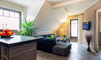 Wohnbereich mit Zugang zur Terrasse