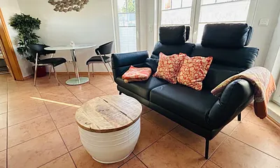 Das " kleine" Niedliche  mit Sauna, Wintergarten, 2-Zimmer-Ferienwohnung (Unten)