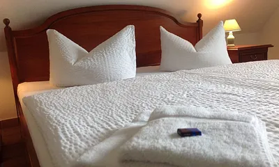 Handtücher mit Betthupferl