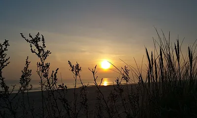 Sonnenaufgang am Heringsdorfer Strand