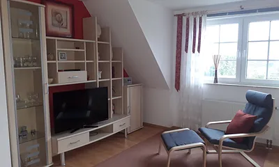 Wohnzimmer, Flachbild-TV 42 "