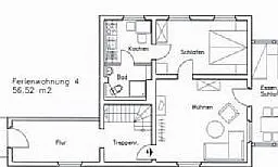 Grundriss Wohnung 4