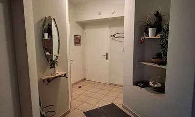 offener Eingangsbereich mit schönen Details