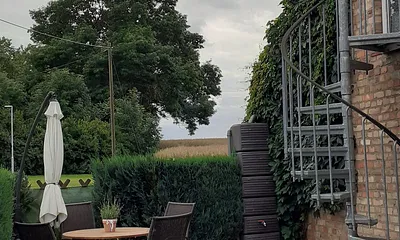 Eingangsbereich mit Wendeltreppe