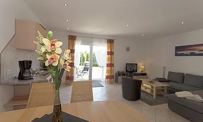 Küchen - und Wohnbereich  