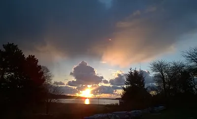 Herrlicher Sonnenaufgang