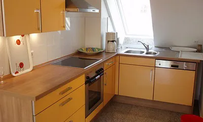 Hochmoderne Küche mit jeglichem Komfort, Mikrowelle, usw.