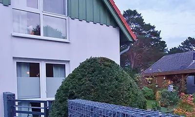 Vorderansicht des Ferienhauses