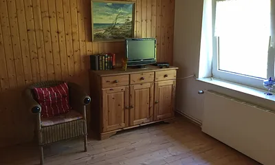 Schlafzimmer mit TV