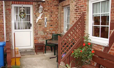 Separater Eingang und Sonnenterasse