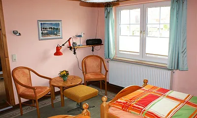 Sitzgelegenheit im Schlafraum