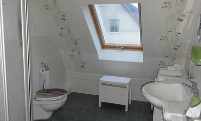 Bad mit Waschmaschine