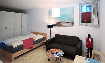 Kleine aber jene Wohnung. Ideal für 2 Personen im Erdgeschoß.