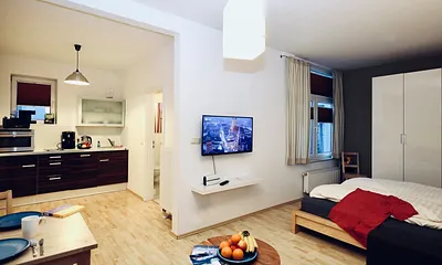 Kleine aber jene Wohnung. Ideal für 2 Personen im Erdgeschoß.