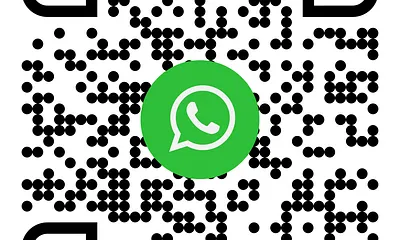 scannen und direkt zu WhatsApp….    