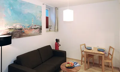 Kleine aber jene Wohnung. Ideal für 2 Personen im Erdgeschoß.