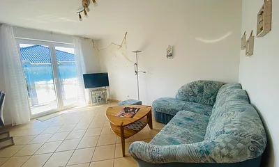 Blick in das Wohnzimmer