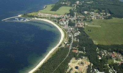 Glowe aus der Kranichperspektive