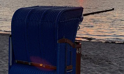 Glowe Strand beim Sonnenuntergang