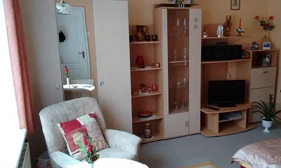 Anbauwand im Wohnzimmer