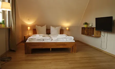 Appartement 1 mit  Doppelbett