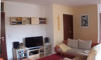 Schlafcouch im Wohnbereich