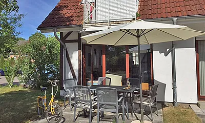 Außenansicht der Ferienwohnung F33