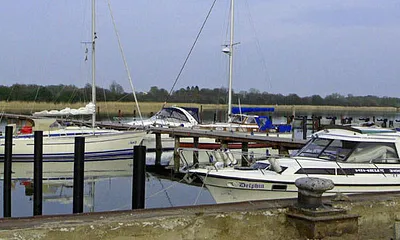 Yachthafen bei Gustow