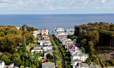 Wilhelmstraße in Sellin Richtung Seebrücke