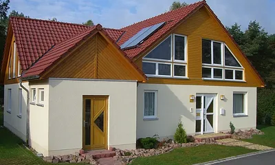 Vorderseite Ferienhaus