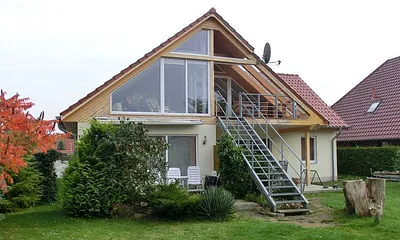 Rückseite Ferienhaus