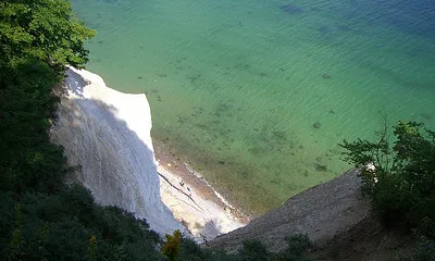 Die Kreidefelsen sind in nur wenigen Autominuten zu erreichen 