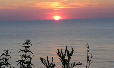 Sonnenuntergang an der Ostsee