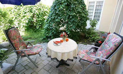 Sommertag auf der Terrasse