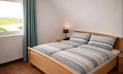 Zweibettzimmer mit Wasserblick