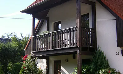 FeWo Eingang im Erdgeschoss