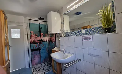 Tageslichtbad mit Dusche