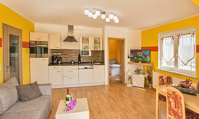 Ferienhaus Korswandt, 3-Zimmer-Ferienwohnung (Wohnung 3 Balkon)