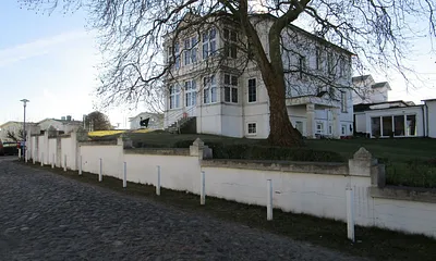 Villa Am Meer, Ansicht von der Kastanienallee