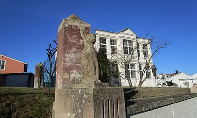 Villa Am Meer, Ansicht von der Friedrichstraße