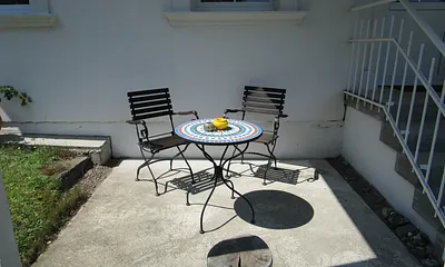 Gartenhaus 2, Terrasse