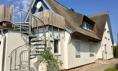 Treppenaufgang zum Studio