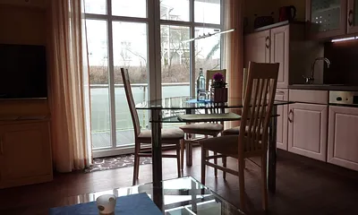 Schiebefenster zum Balkon