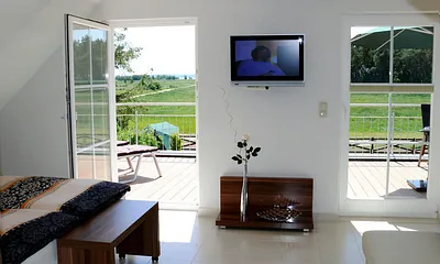 "Haus am Wall"  10 Fewo idyllisch gelegen, 1-Zimmer-Ferienwohnung (Wohnung 1)