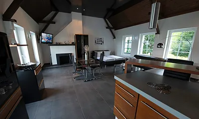 "Haus am Wall"  10 Fewo idyllisch gelegen, 1-Zimmer-Ferienwohnung (Wohnung 7)